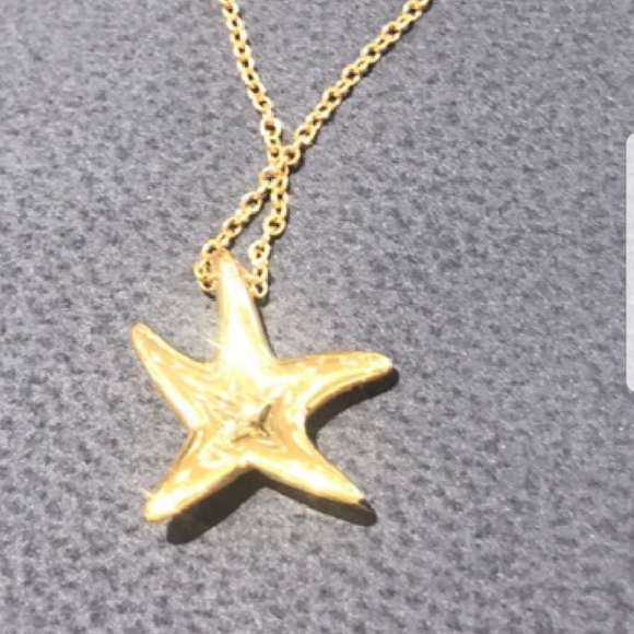 Tiffany's 18k yellow gold natural diamond necklace - Picture 8 of 8